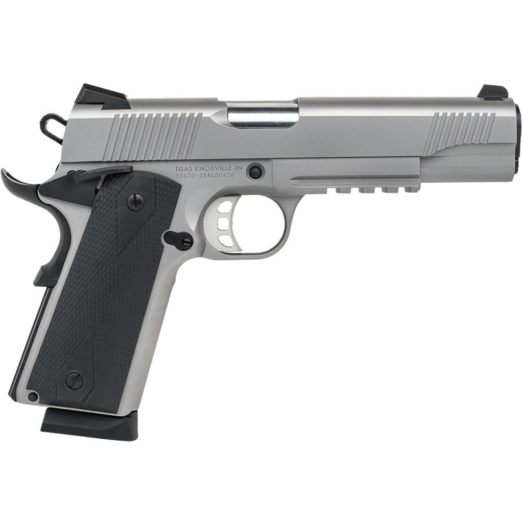 Tisas 1911 Duty SSR .45 ACP Handgun (5" Stainless) 8rd