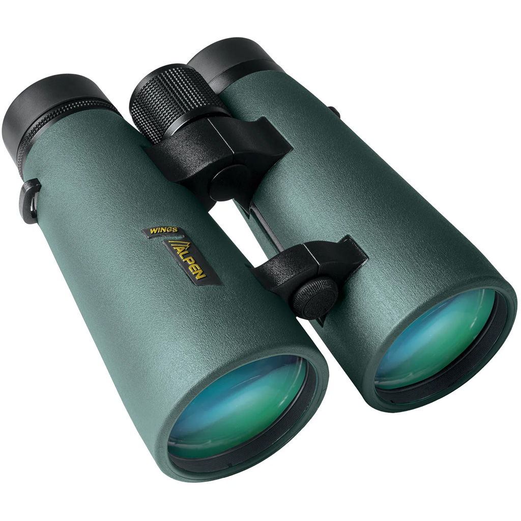 Alpen Optics Alpen Wings 8x56 Binoculars (Open Bridge, BAK4, Green)