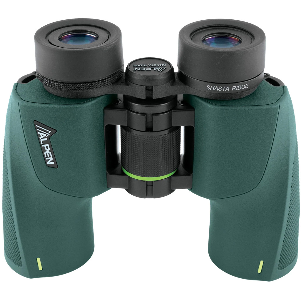 Alpen Shasta Ridge 10x36 Porro Binoculars (Green)