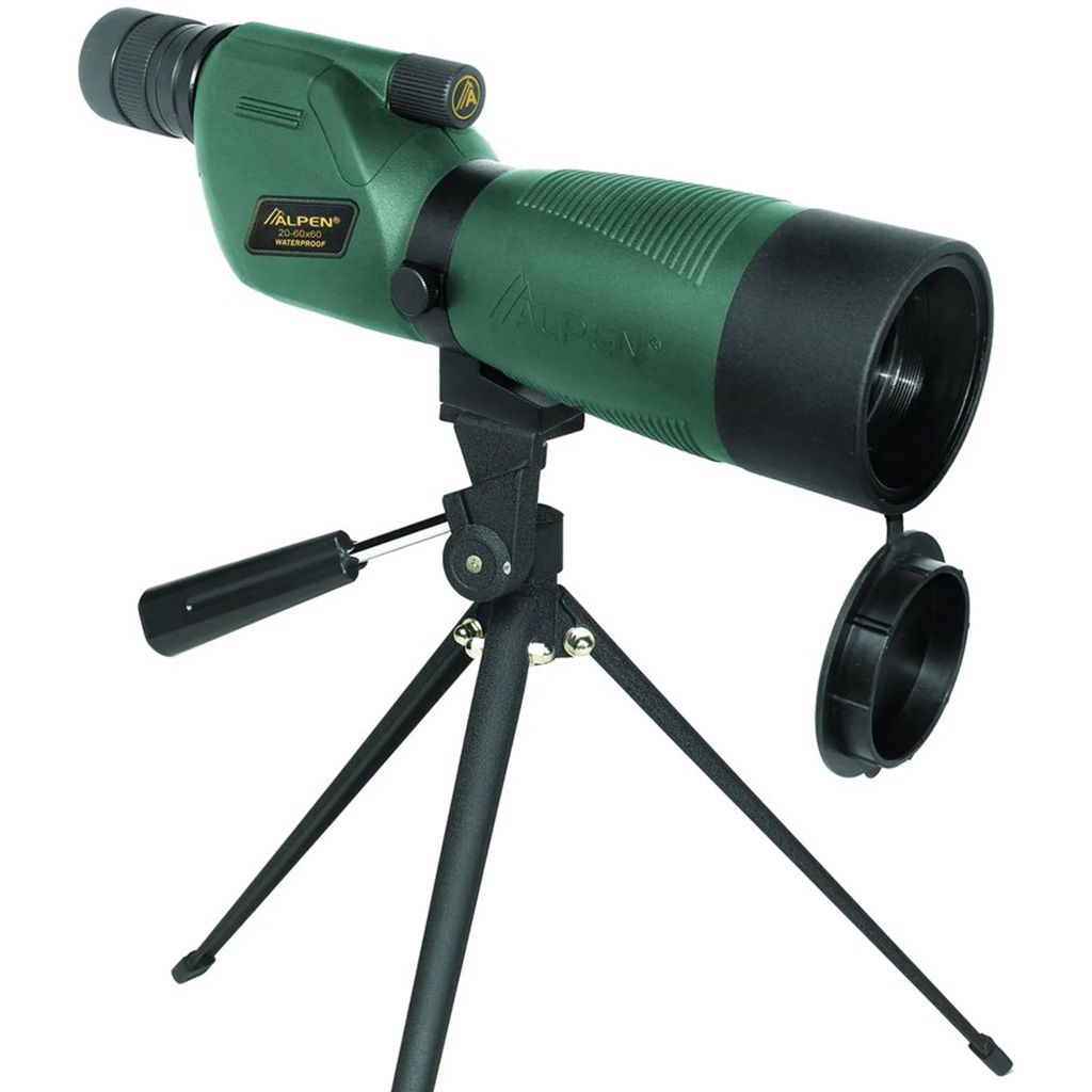 Alpen Kodiak 20-60x60 Spotting Scope Waterproof (Case & Tripod)