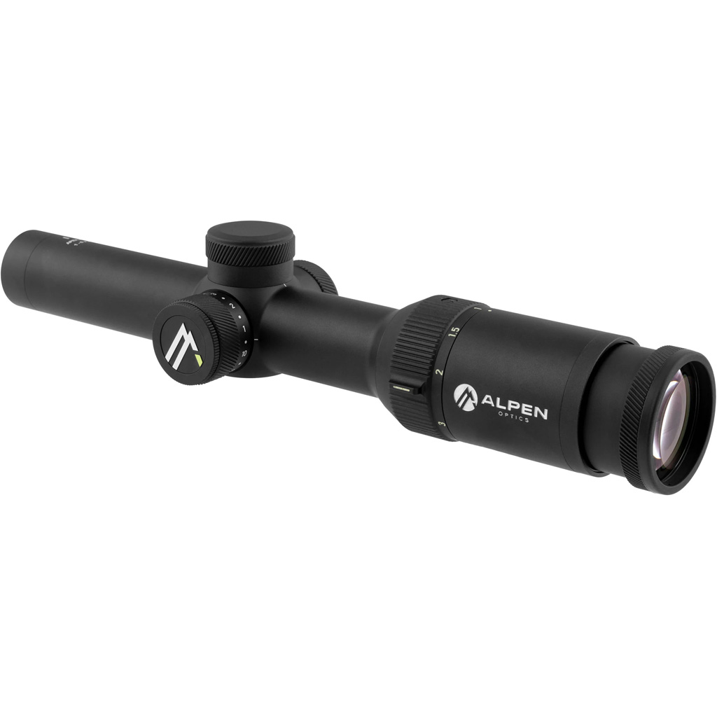 Alpen Optics XP 1-6X24 SFP MRAD Rifle Scope (Duplex Illuminated Reticle)