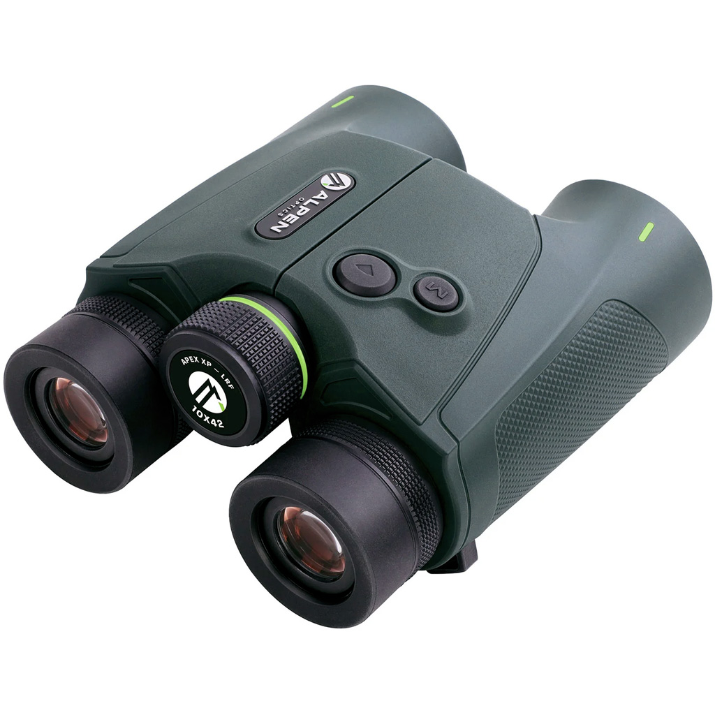 Alpen Optics Alpen Laser Rangefinder Binoculars 10x42 Waterproof