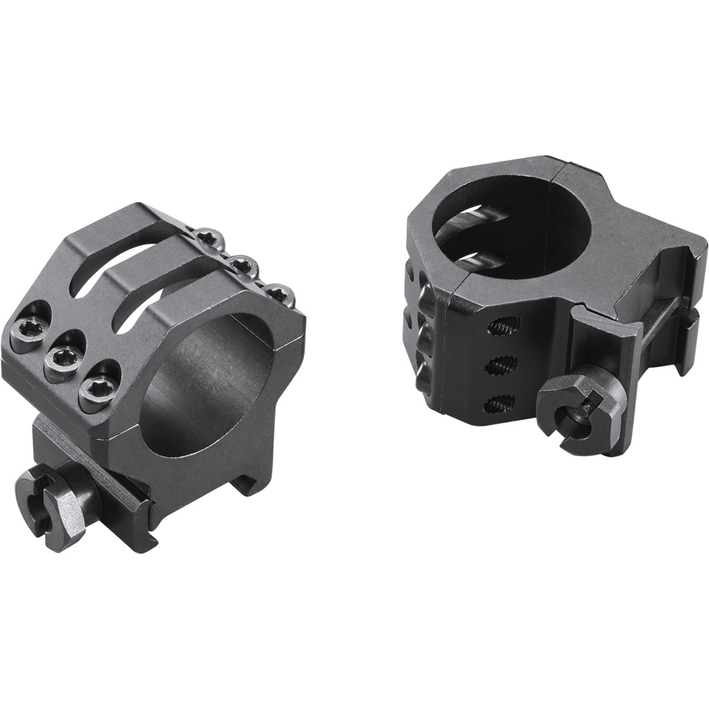 Weaver Tactical 48350 6-Hole High Matte Scope Rings (1 in)