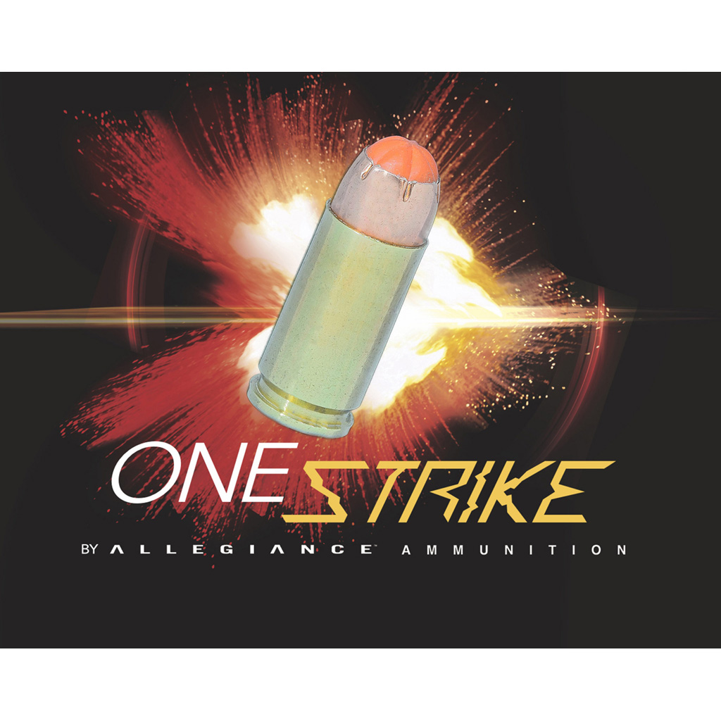 Allegiance OneStrike 9mm 90 Grain Ammunition (20 Rounds)
