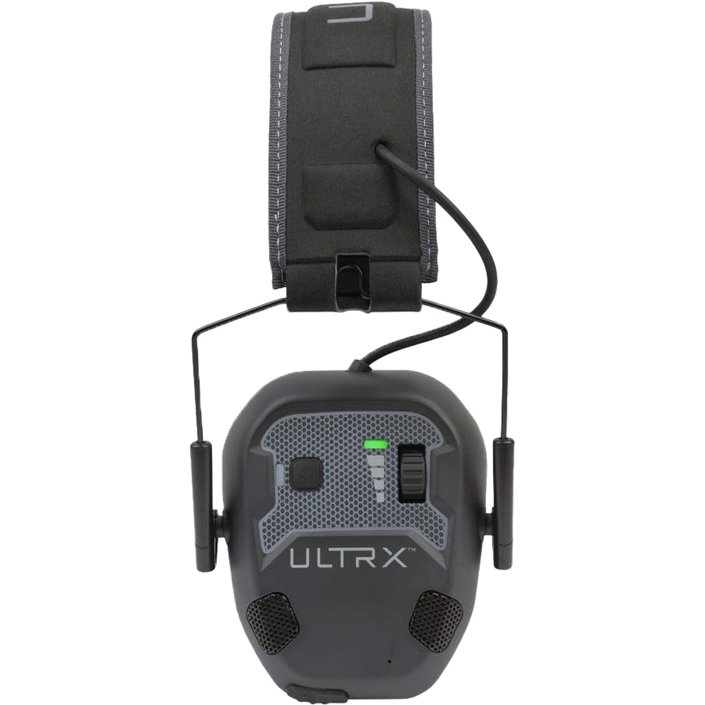 ULTRX Bionic Fuse Bluetooth Electronic Earmuff - Midnight Gray