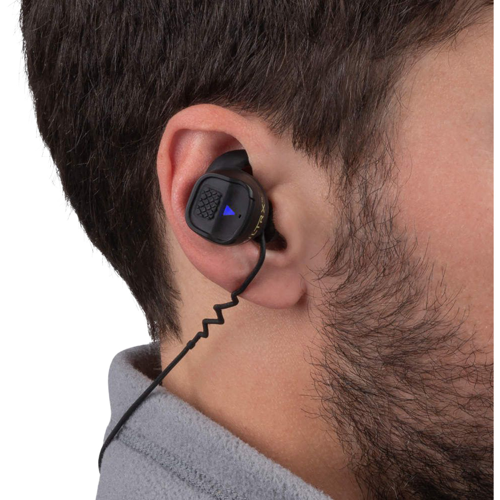 Allen ULTRX Bionic Fuse Bluetooth Earbuds with Charging Case - Dark Gray