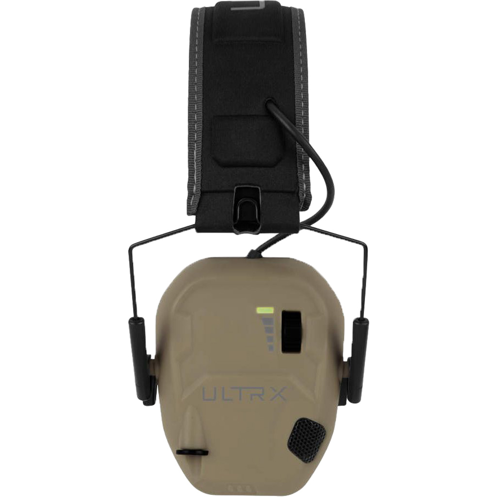 Allen ULTRX Bionic Electronic Earmuff; Flat Dark Earth (FDE)