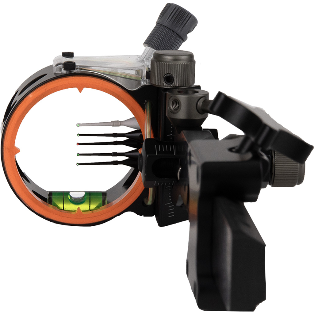 Dead Ringer Tackdriver DT Black Series Bow Sight (Carbon Dovetail, 5-Pin .010)