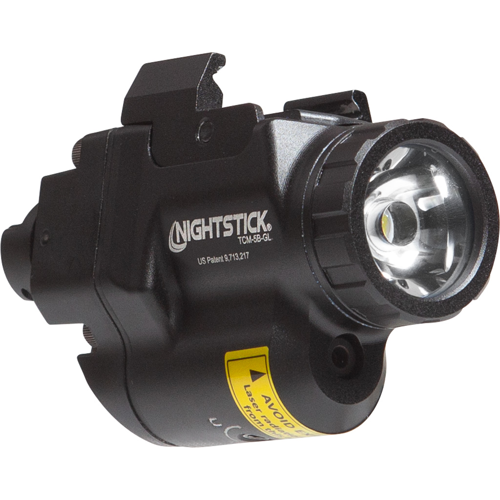 Nightstick TCM-5B-GL Subcompact Weapon Light with Green Laser (Narrow/Short Rail)