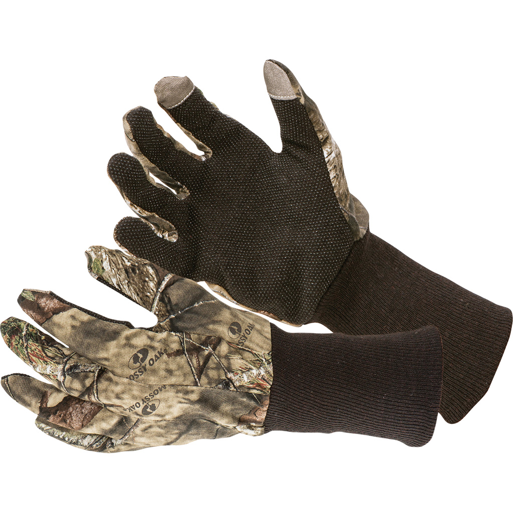 Allen Jersey Hunt Gloves (Mossy Oak Country, Dot Palm)
