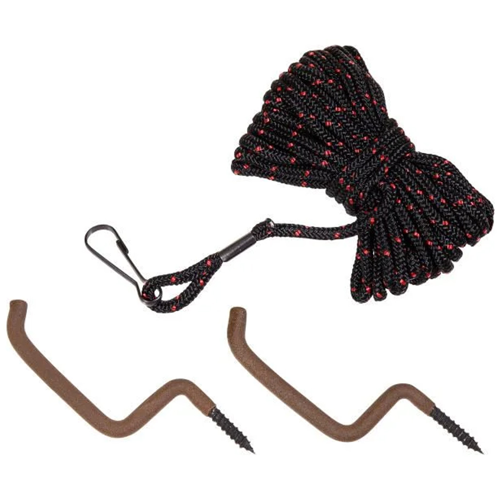 Allen 20' Bow & Gun Rope Treestand Pull-Up Rope with 2 Hangers
