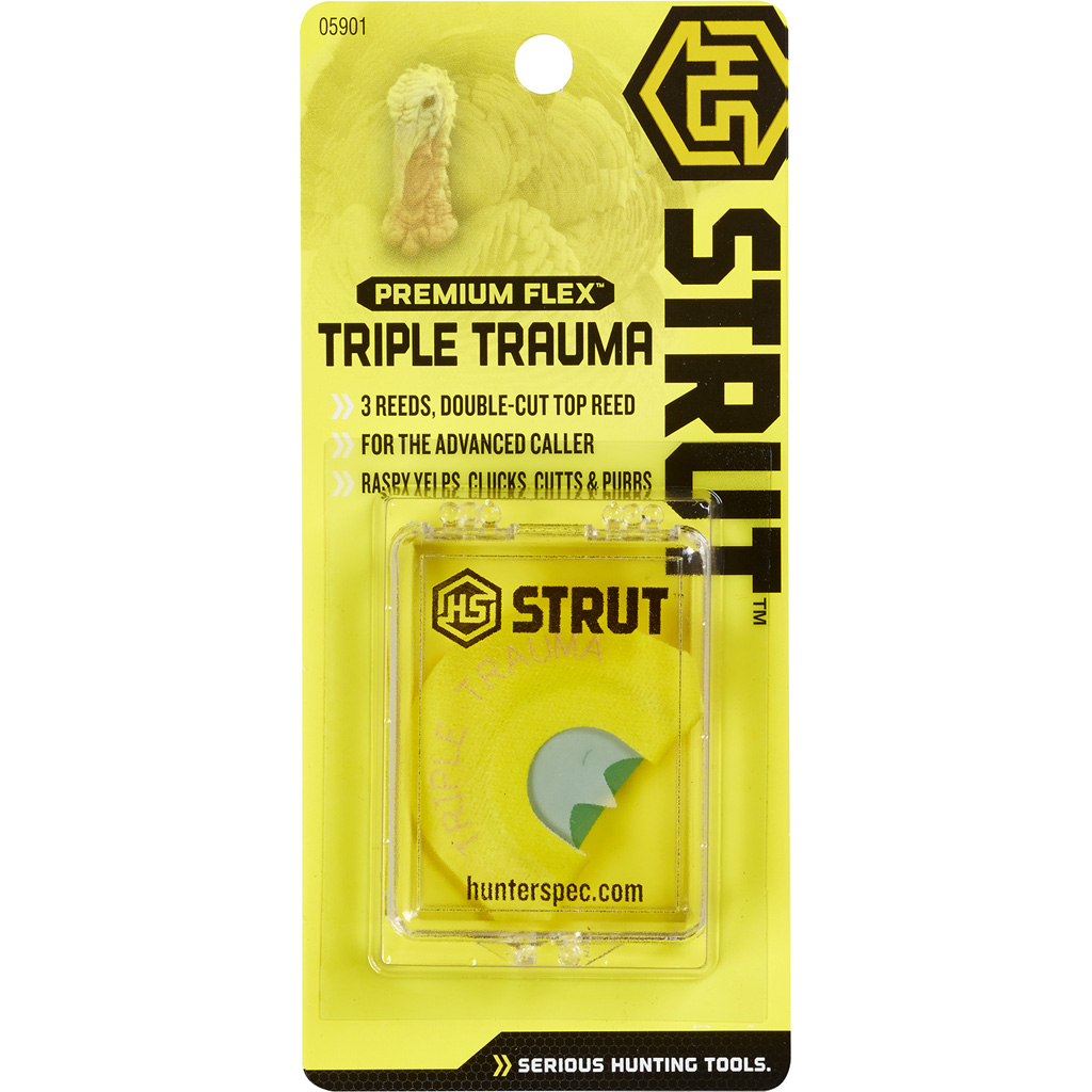 Hunters Specialties Premium Flex Triple Trauma Turkey Call