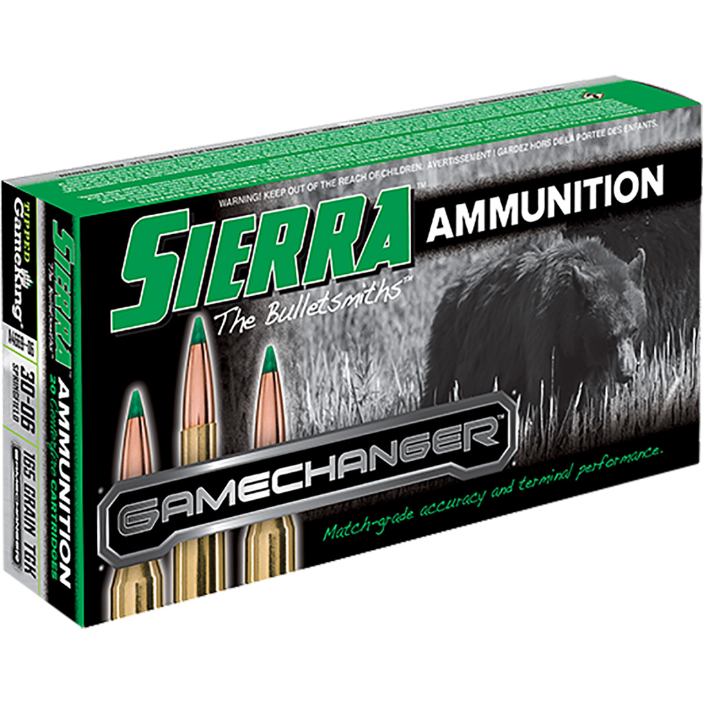 Sierra GameChanger 30-06 Springfield 165-gr TGK Rifle Ammunition (20 Rounds)