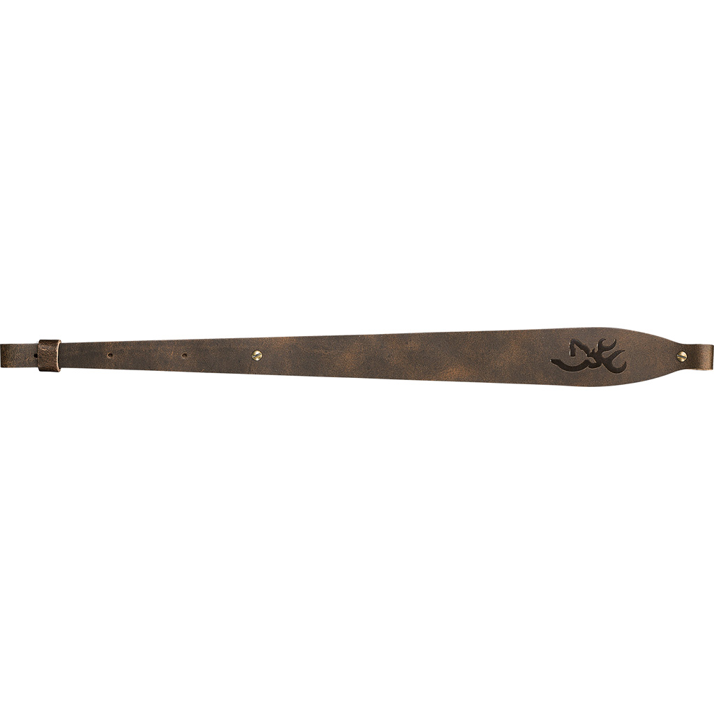 Browning Big Buckmark Adjustable Gun Sling (Brown Leather)