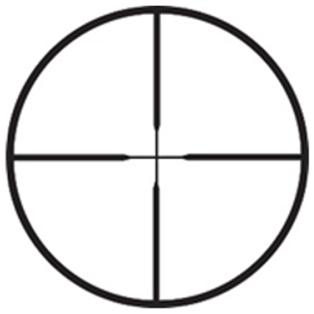 BSA Sweet 450 Bushmaster 3-9x40mm AO Rifle Scope with Weaver Rings (Matte Black)