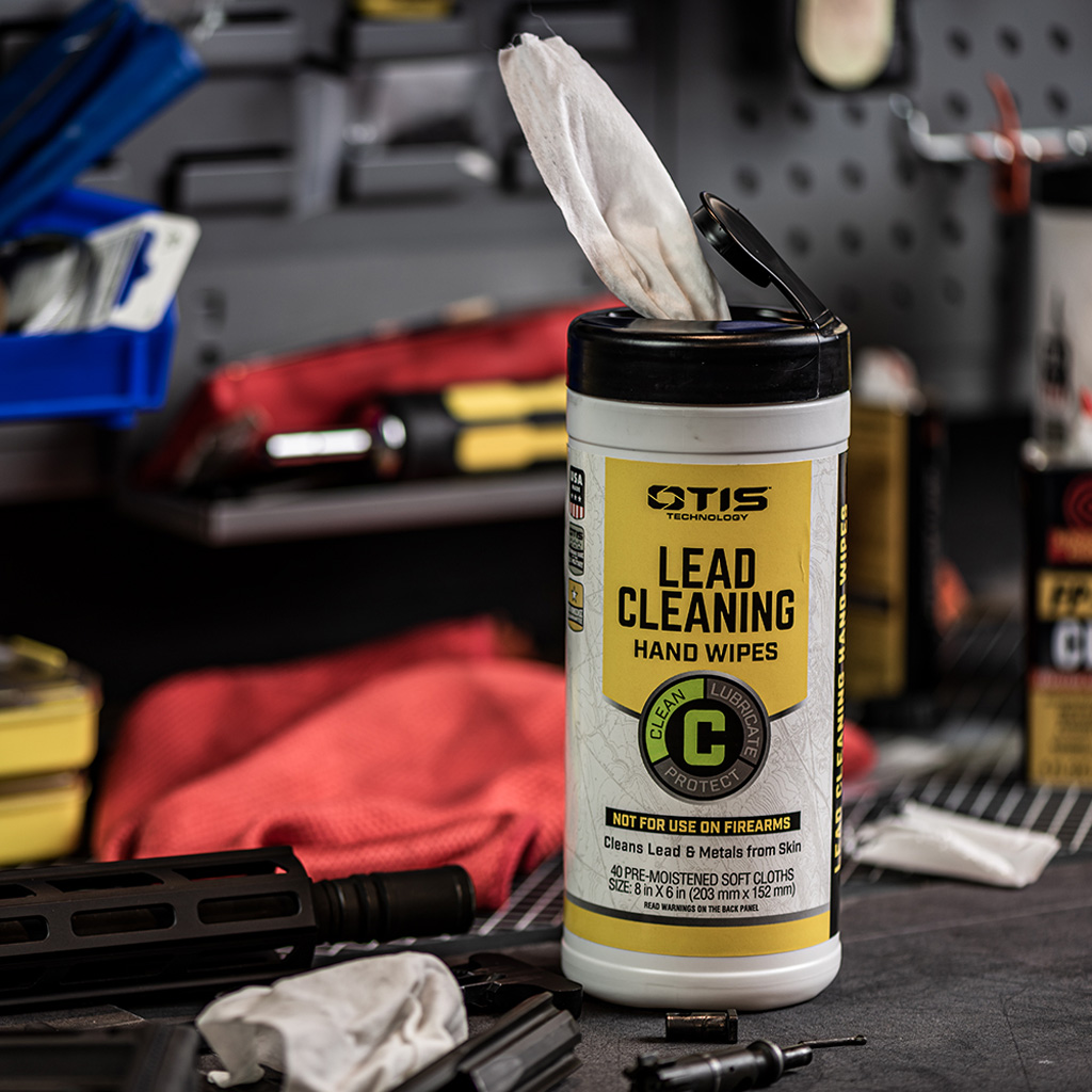 Otis Lead Cleaning Hand Wipes Canister (40 Count)