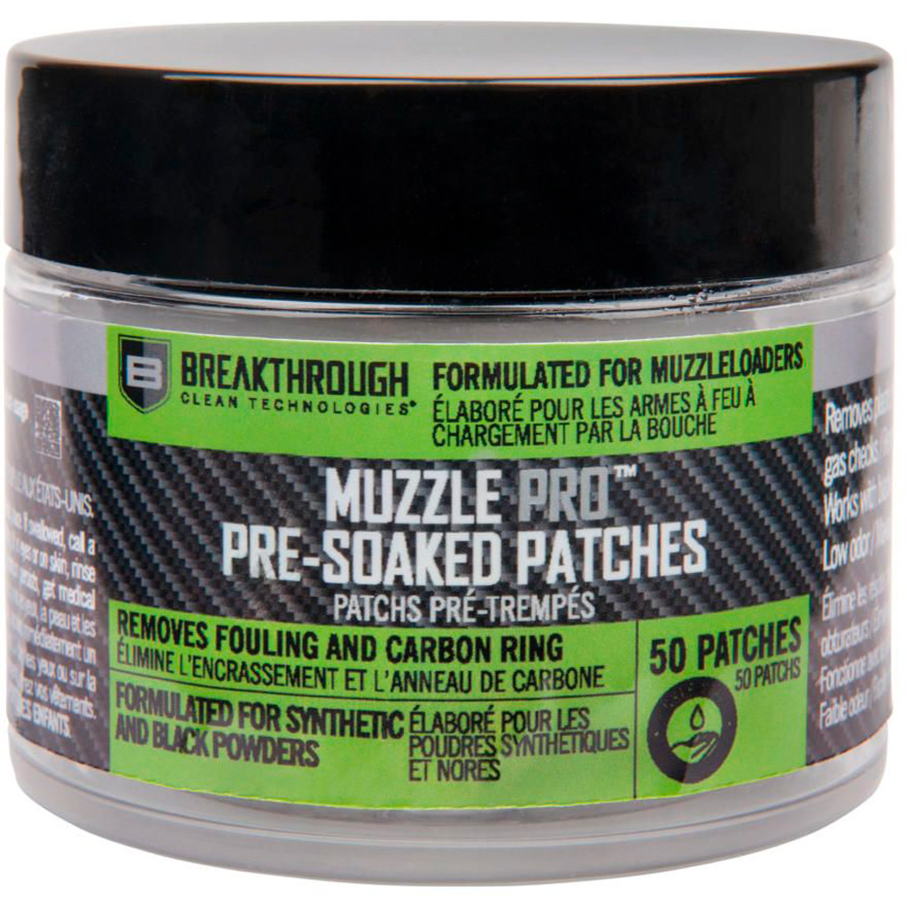 Breakthrough Clean MuzzlePro Pre-Soaked Cleaning Patches