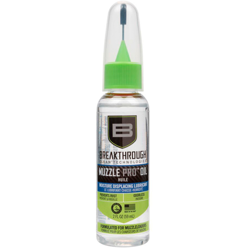Breakthrough MuzzlePro Oil Needle Tip Applicator 2oz Bottle