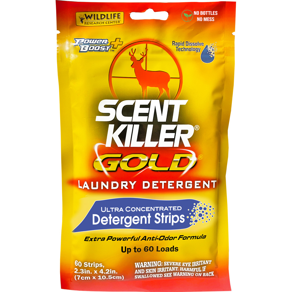 Wildlife Research Scent Killer Gold Laundry Detergent Strips (60 ct)