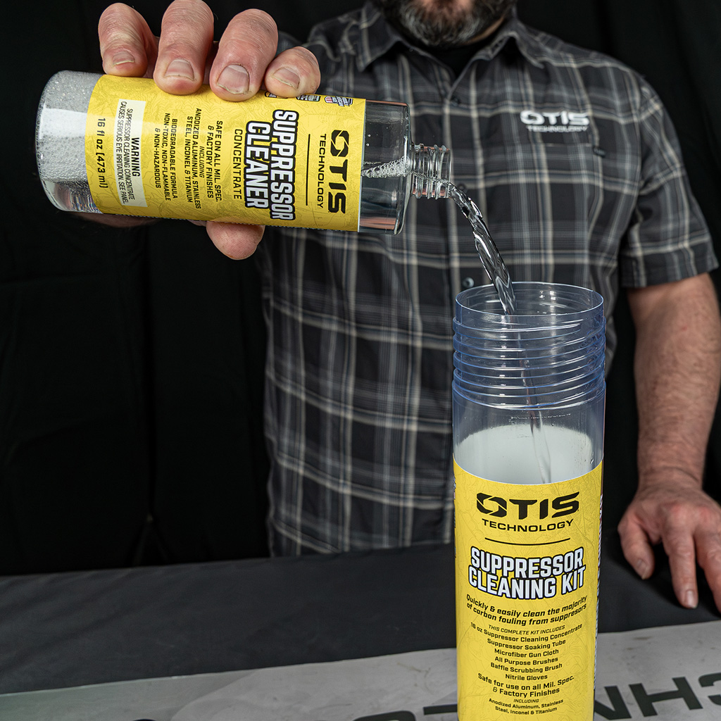 Otis Technology Suppressor Cleaning Fluid Concentrate 16 oz