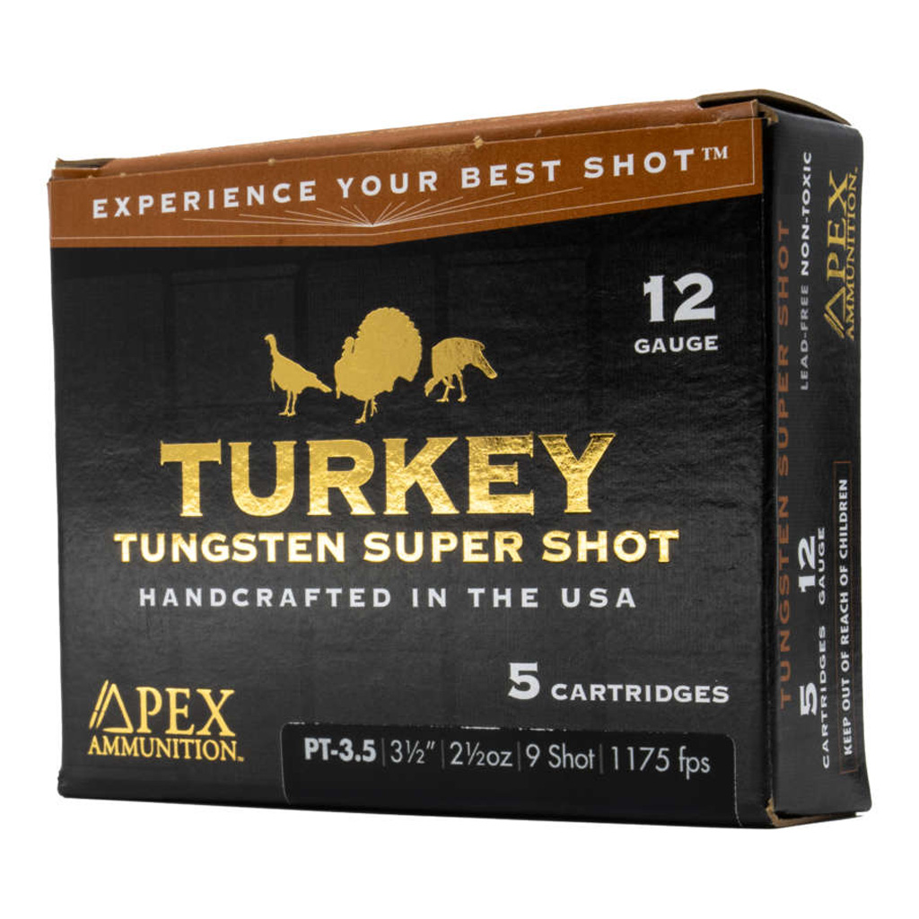 Apex Turkey TSS 12 Gauge 3.5 in 2-1/2 oz #9 Shotgun Ammo (5 rd)