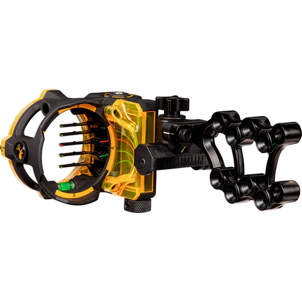 Trophy Ridge Retaliate React Technology 5-Pin Sight .019 RH (Black)