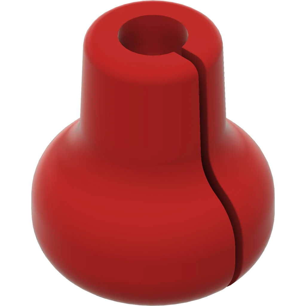 Pine Ridge 1600B Beak Button (Red) - 1 pk.