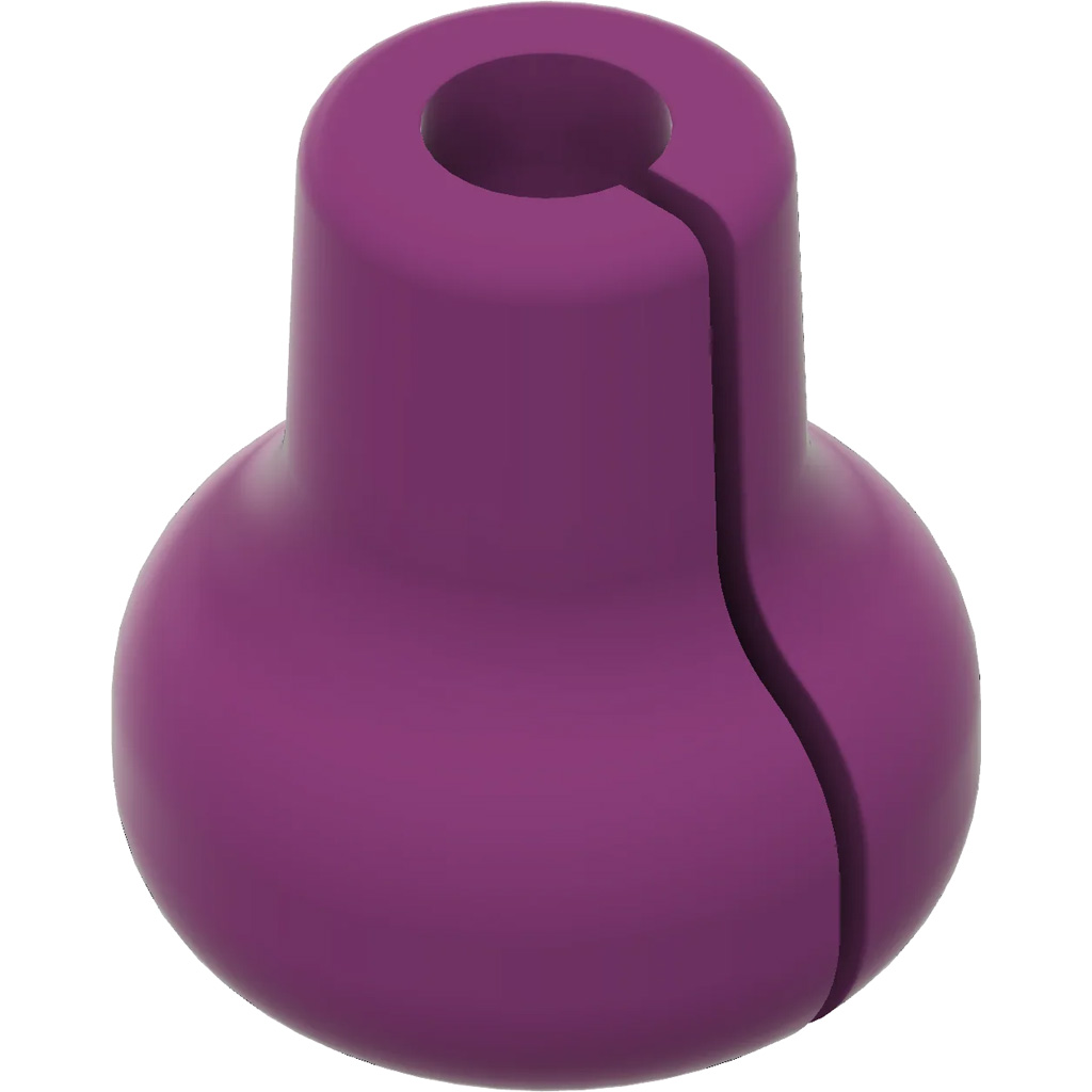 Pine Ridge Beak Button Purple 1 pk