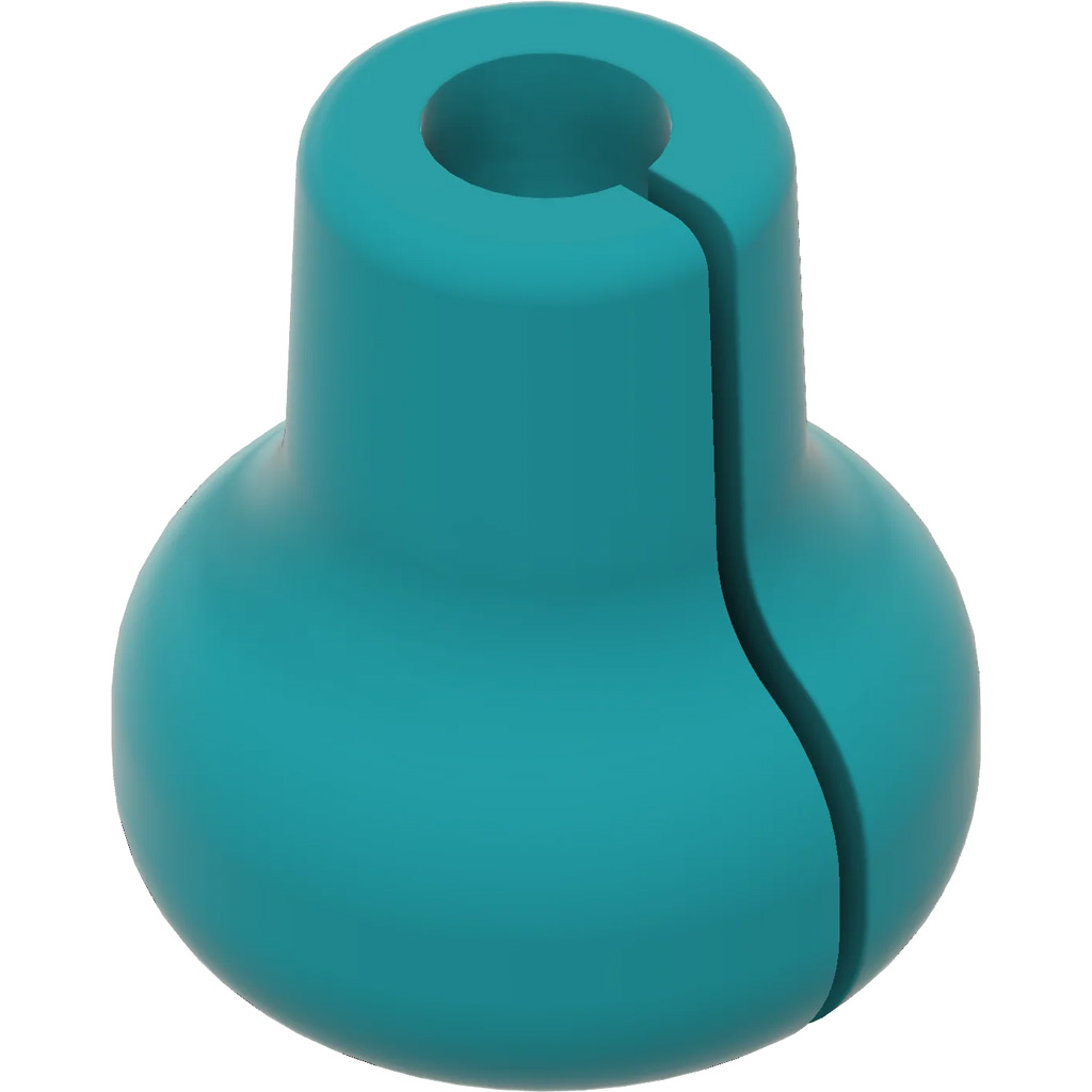 Pine Ridge 1600B Beak Button Turquoise (1 pk)