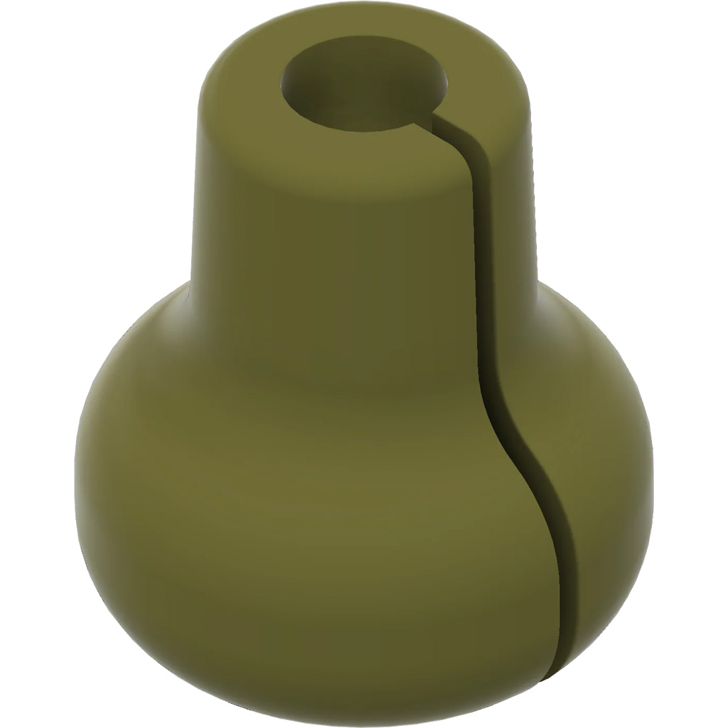 Pine Ridge Beak Button Olive Green (1 pk.)