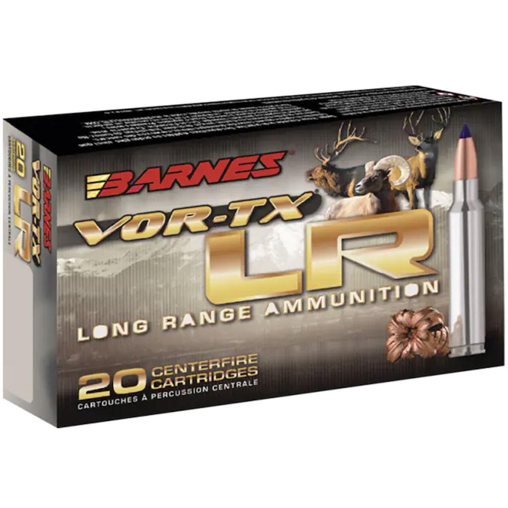 Barnes VOR-TX Long Range Rifle Ammunition 300 PRC 208gr LRX (20 Rounds)