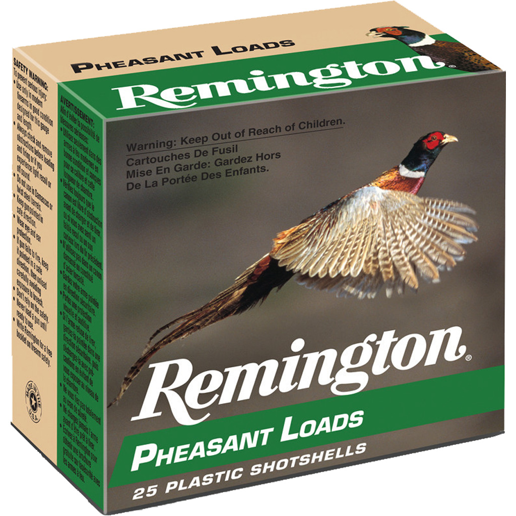 Remington Pheasant Loads 12 Gauge Shotshells (2-3/4 in, #5, 25 Rounds)