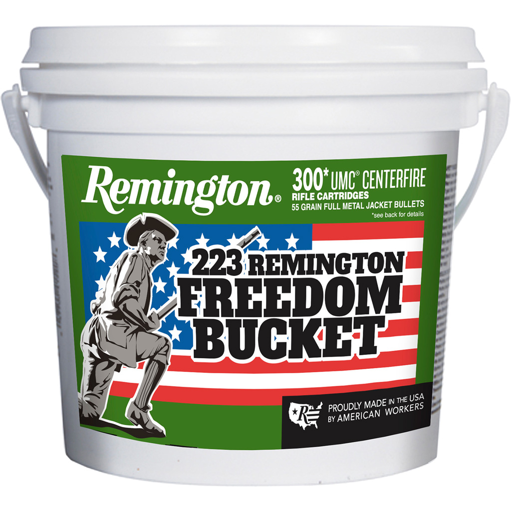 Remington UMC Freedom Bucket FMJ Rifle Ammo