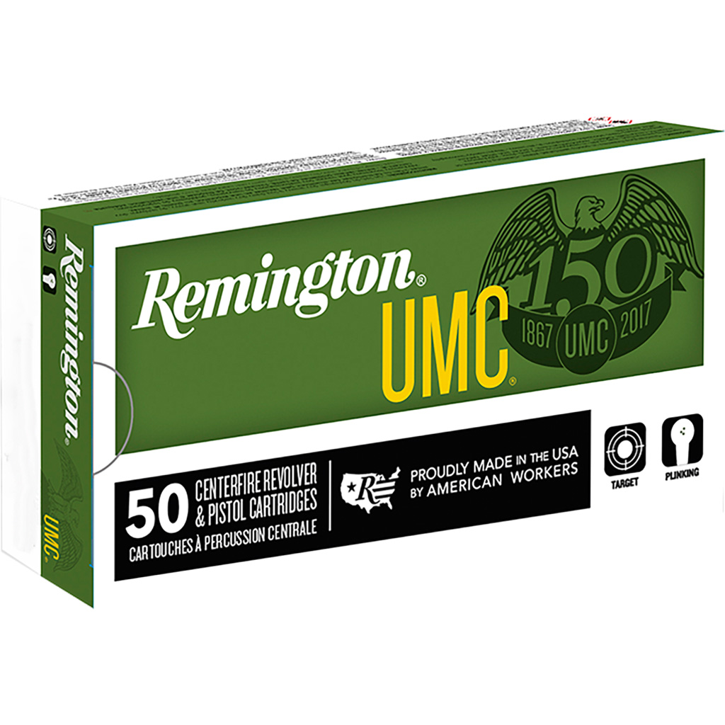 Remington UMC .38 Super +P 130gr FMJ 50-Round