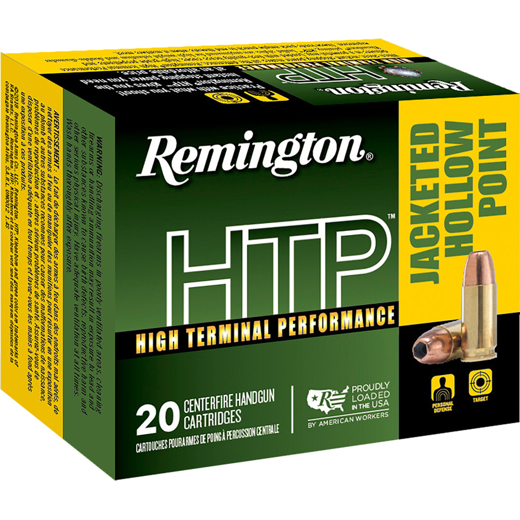 Remington HTP .357 Magnum 158gr SJHP Handgun Ammunition