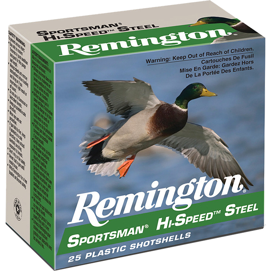 Remington Sportsman Hi-Speed Steel Loads #2 Shot 2-3/4 in