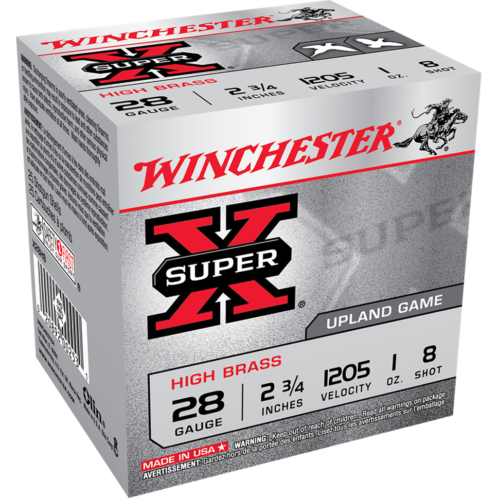 Winchester Super-X High Brass Heavy Game Shotshells 28 Gauge