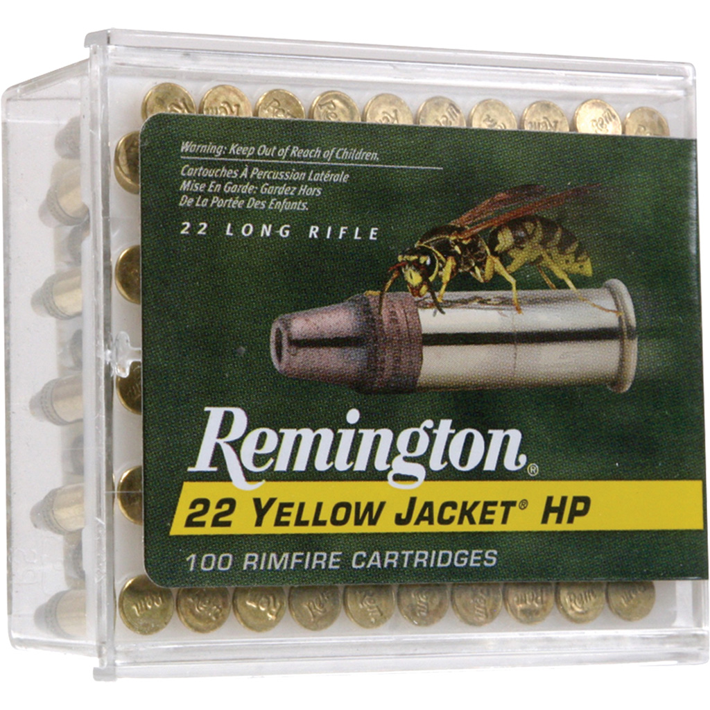 Remington Yellow Jacket .22 LR 33gr TCHP 100rd