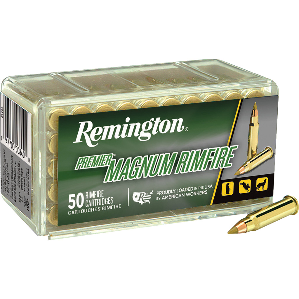 Remington Premier Magnum Rimfire PSP Ammo