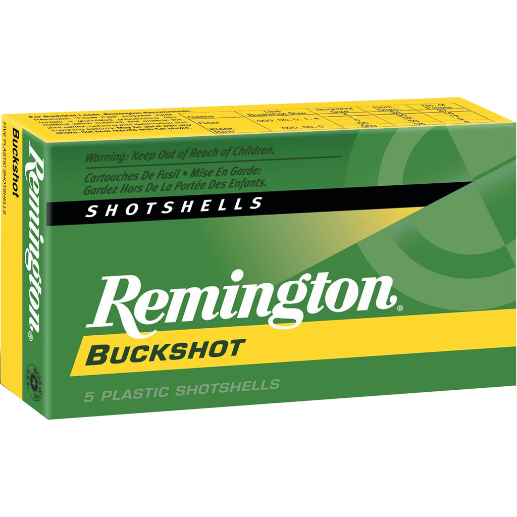 Remington Express Buckshot 12 Gauge 2-3/4" 0 Buck Shotshell