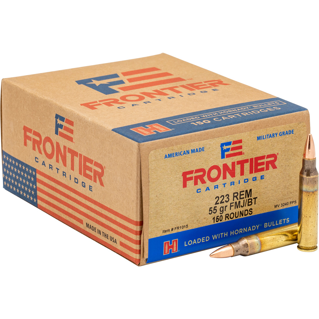 Hornady Frontier .223 Rem 55 gr FMJ 150rd