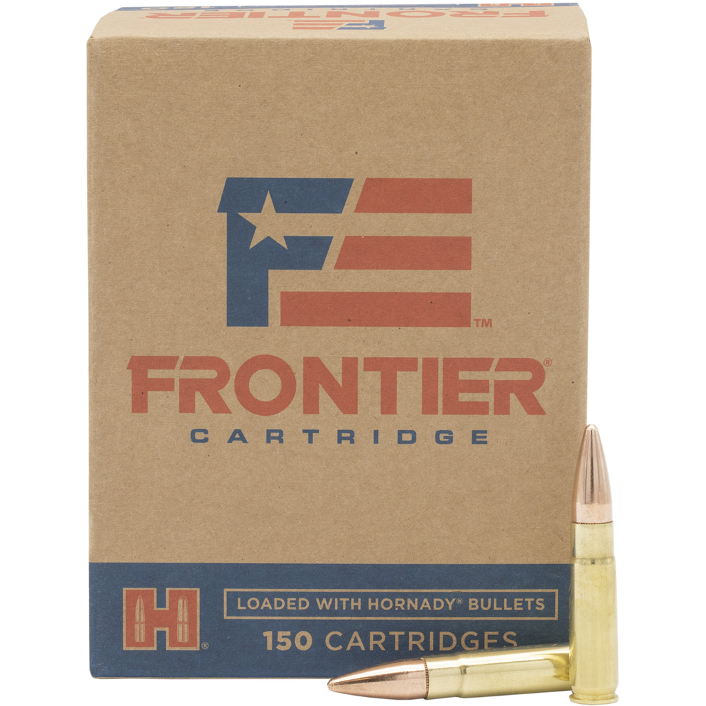 Frontier 125gr FMJ Rifle Ammo (150 Rounds)