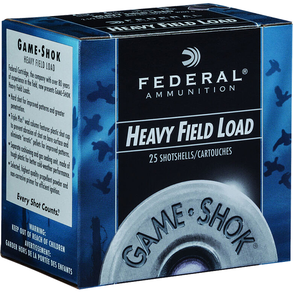 Federal Game-Shok Upland Game Heavy Field Load 20 Gauge 2-3/4" 1 oz #8 Shot