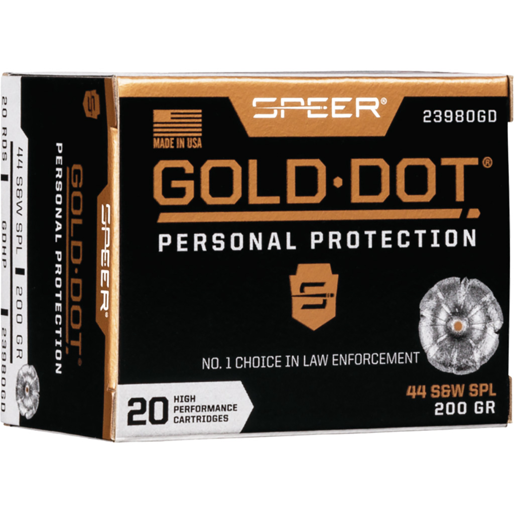 Speer Gold Dot .44 Special 200gr GDHP 20rd (10 Box Case)