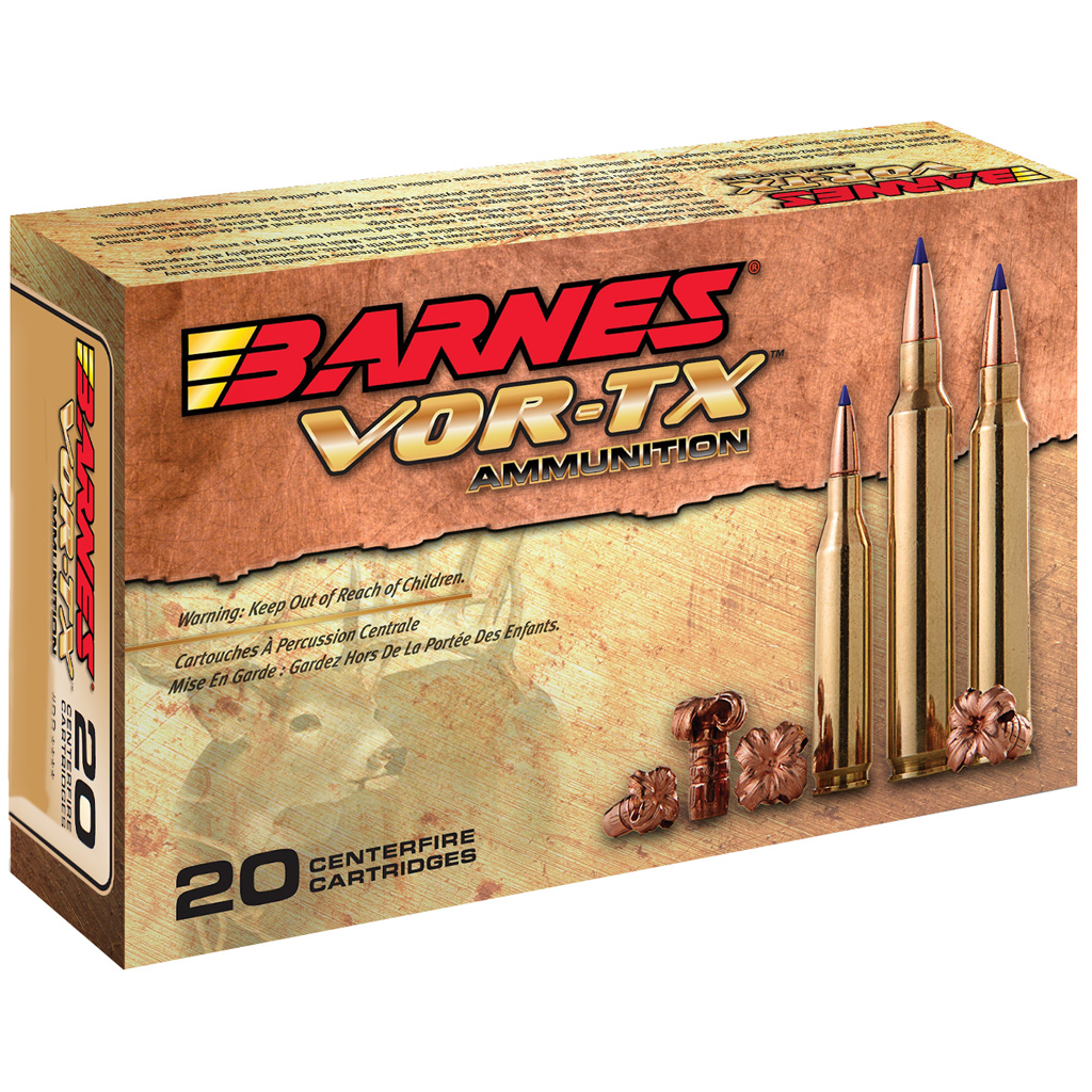 Barnes VOR-TX 6.5 Grendel 115gr Tipped TSX Boat Tail (TTSX BT) 20rd Box