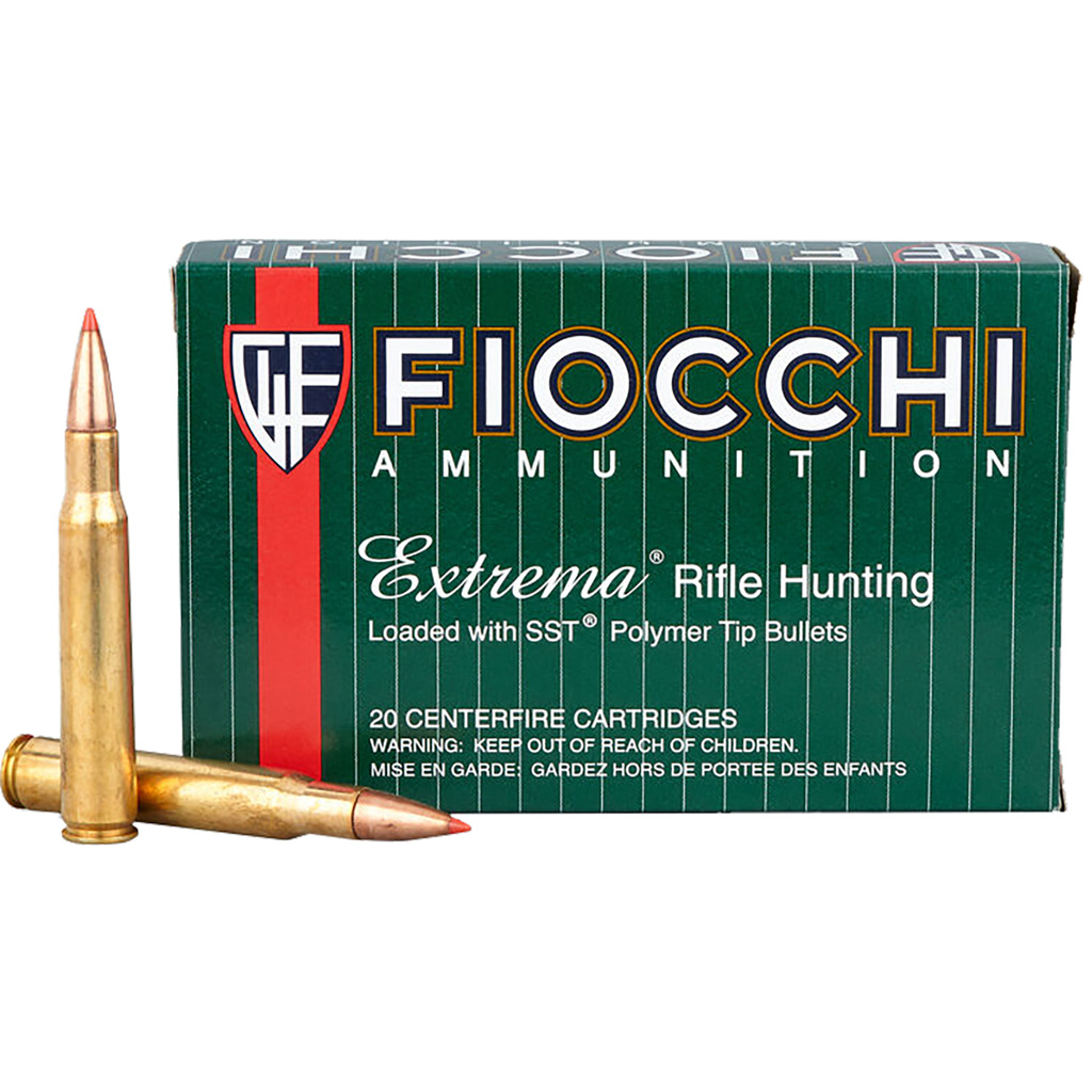 Fiocchi Hyperformance .30-06 Springfield 180 Grain SST Hunting Rifle Ammunition
