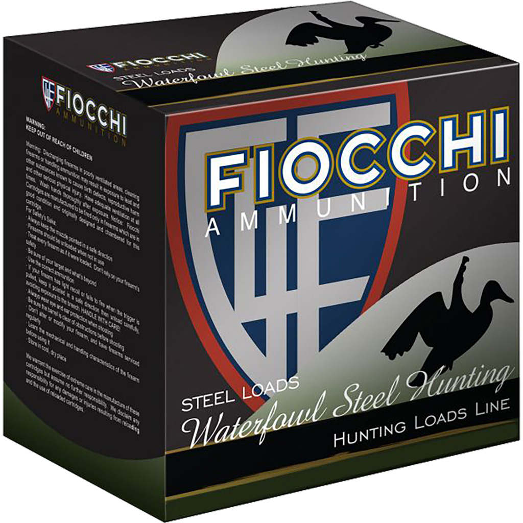 Fiocchi Flyway 20 Gauge 3" 7/8 oz #3 Steel Shot Shotshell Ammunition (25 Rounds)