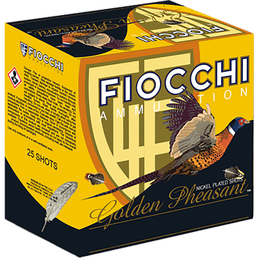 Fiocchi Golden Pheasant 12 Gauge 3 in Shotshell Ammunition