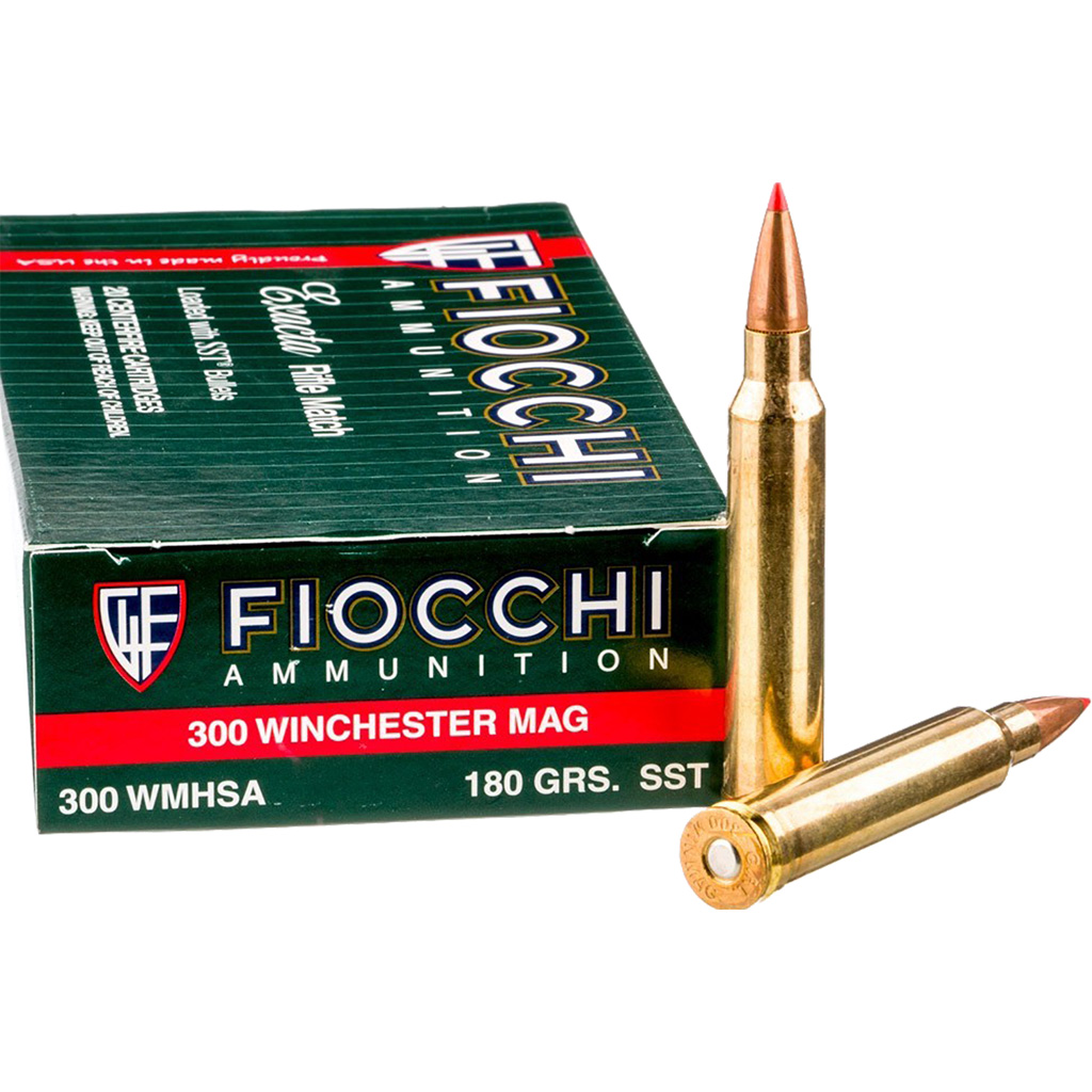 Fiocchi Hyperformance Hunt .300 Win. Mag. 180 gr SST Polymer Tip (20 rd)