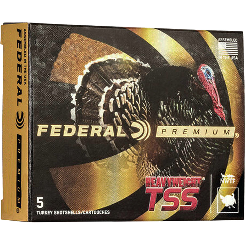 Federal Heavyweight TSS Turkey 20 Gauge 2.75" 1-1/8oz #9 5 Rounds
